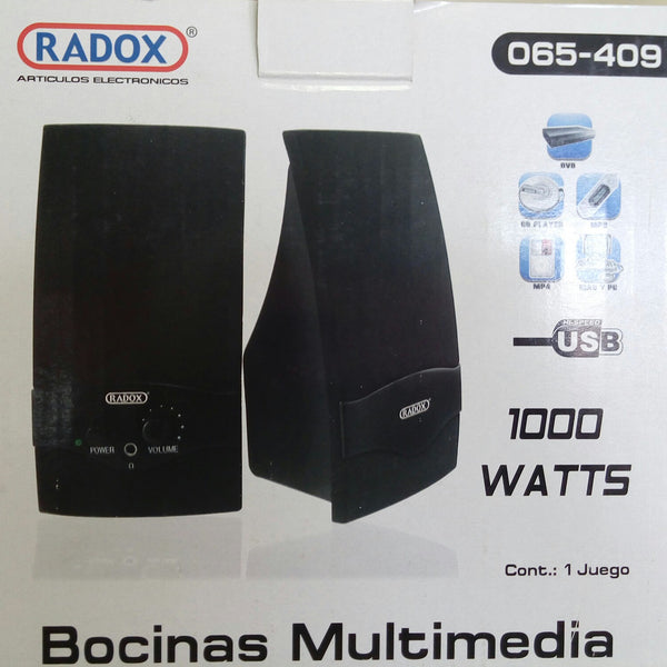 JGO DE BOCINAS MULTIMEDIA C/ENT USB P/PC,CD,MP3 .