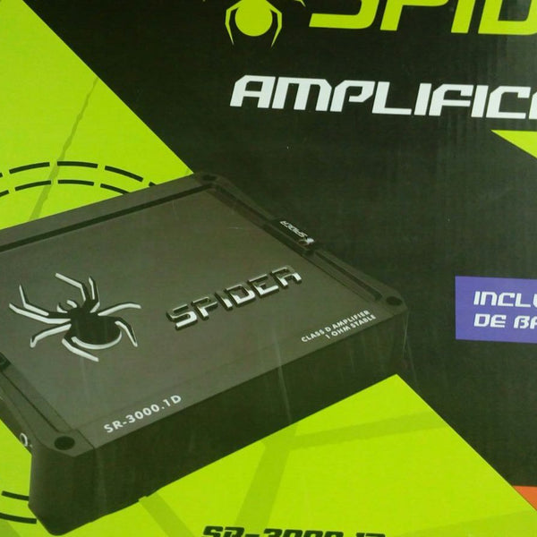 AMPLIFICADOR SPIDER SR 30001D  1 CANAL 1500  WATTS X1  D