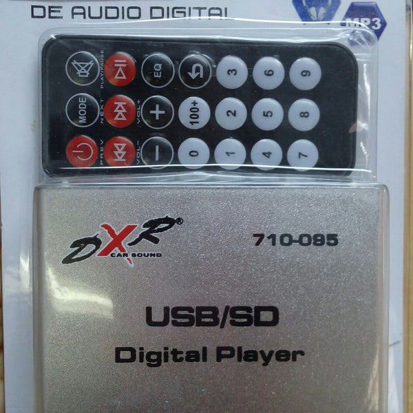 REPRODUCTOR AUDIO DIGITAL USB/SD/MMC CONTROL REMOTO 710095