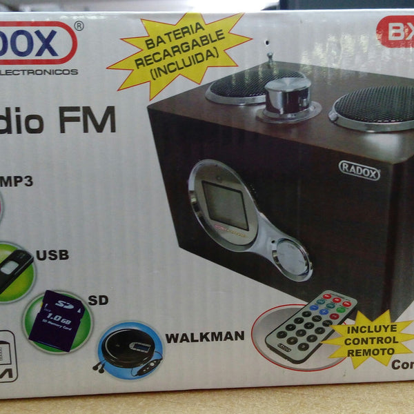 RADIO FM CON ENTRADA USB/SD BX2USB