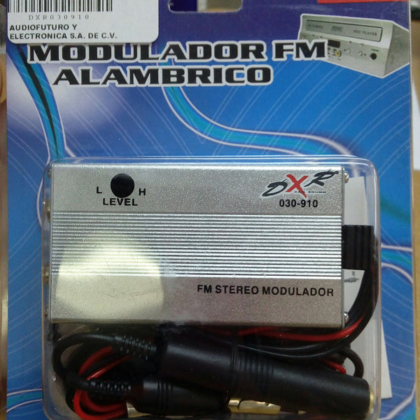 MODULADOR FM 12V ALAMBRICO