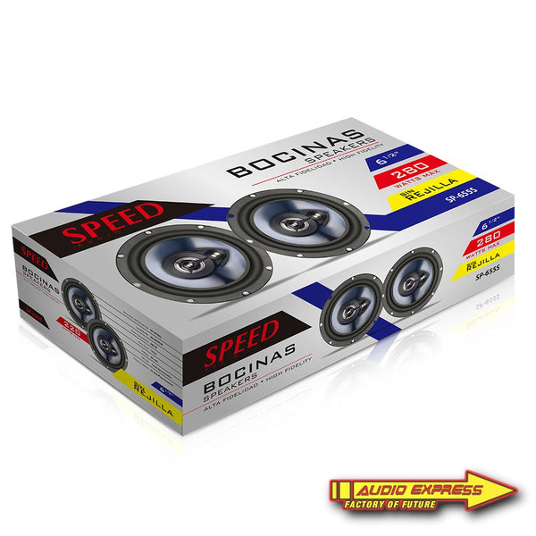 JGO DE BOCINAS 6 1/2 280 WATTS  HF SP655S