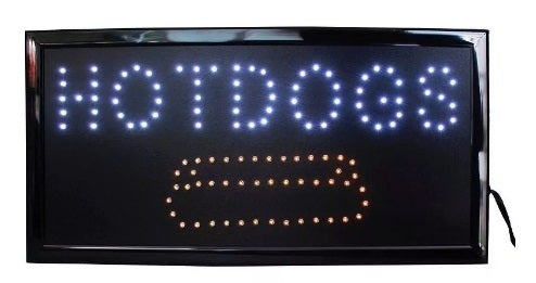 ANUNCIO LUMINOSO HOTDOGS