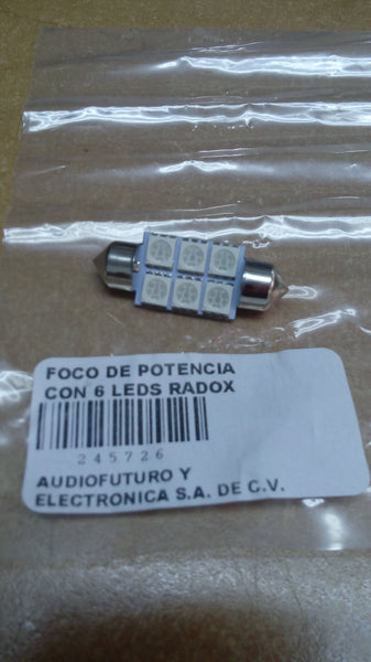FOCO DE POTENCIA CON 6 LEDS RADOX SMD5050 245726