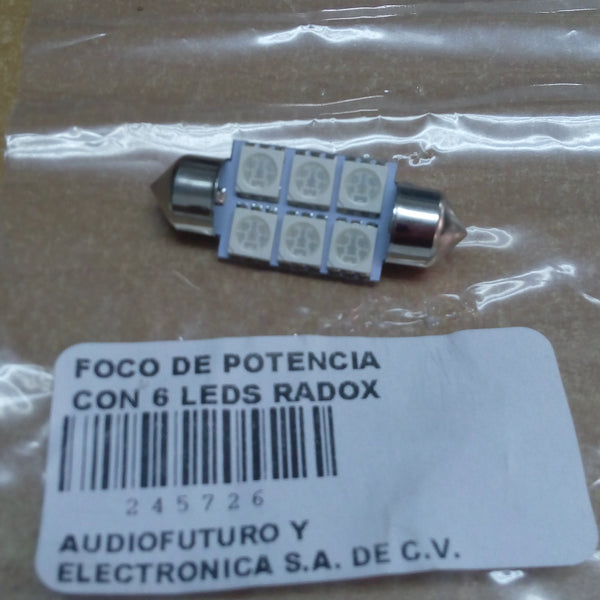 FOCO DE POTENCIA CON 6 LEDS RADOX SMD5050 245726