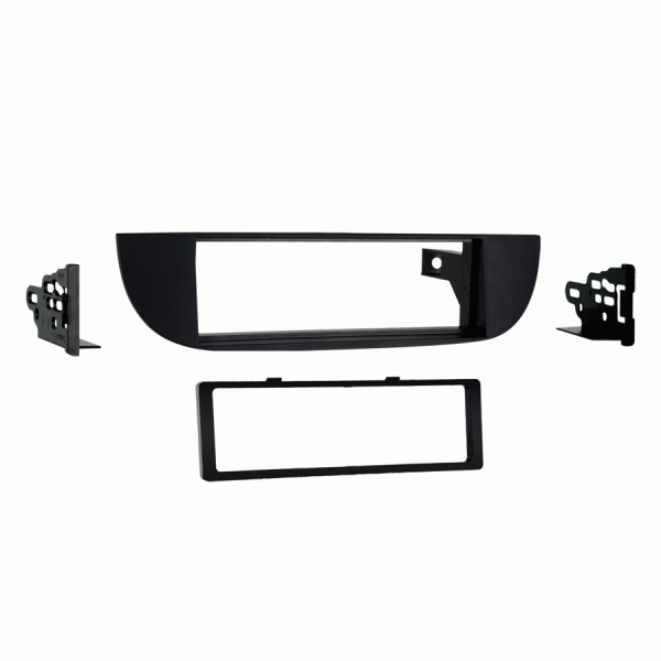 FRENTE ESTEREO FIAT 500 NEGRO 2012 A 2015 METRA