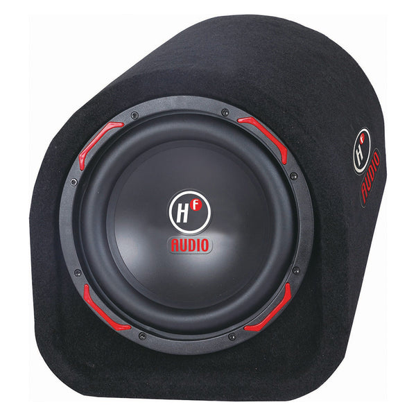 AMPLIFICADOR CON WOOFER 10 PULGADAS HF10BAZ HF AUDIO