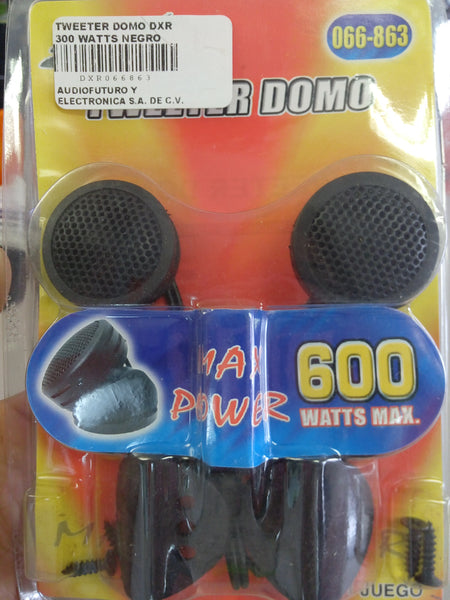TWEETER DOMO DXR 300 WATTS NEGRO