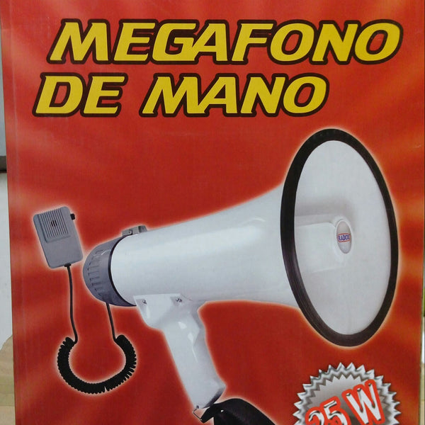 MEGAFONO DE MANO CON MICROFONO T/CB