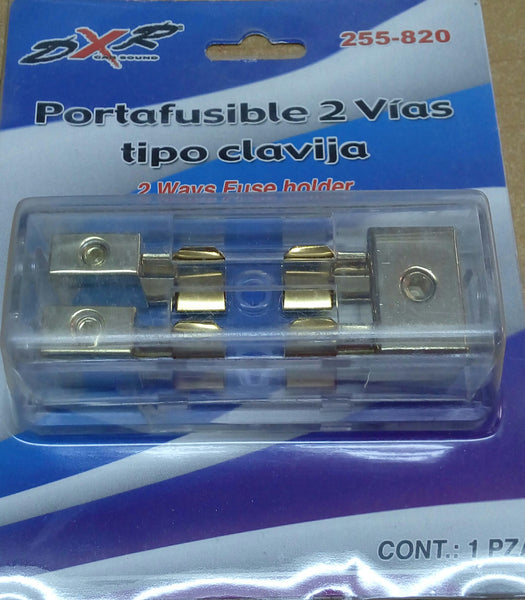 PORTAFUSIBLE AUTOMOTRIZ P/MAXI FUSE P/2 FUSIBLES